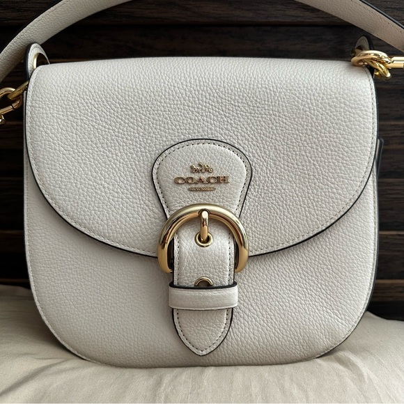 Coach cream shoulder bag - Picture 2 of 11